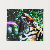 Amur Tiger wtcnm Wandkleed (Voorkant (horizontaal))