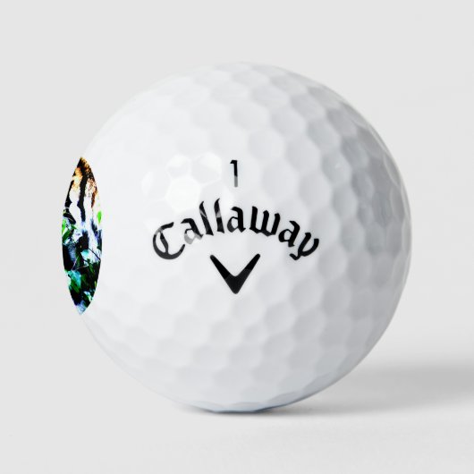 Amur Tijger cwb gbcna Golfballen (Logo)