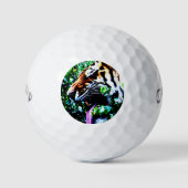 Amur Tijger cwb gbcnm Golfballen (Voorkant)