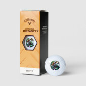Amur Tijger cwb gbcnm Golfballen (Verpakking)