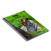 Amur Tijger Spiraal Notebook Notitieboek (Rechterzijde)