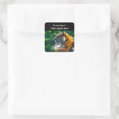 Amur Tijger Sticker (Tas)