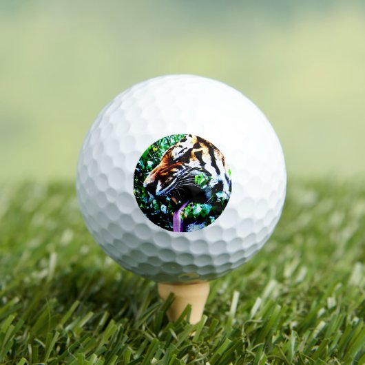 Amur Tijger va gbcnm Golfballen (Insitu Shirt)