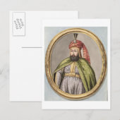 Amurath IV (1612-40) Sultan 1623-40, van Briefkaart (Voorkant / Achterkant)