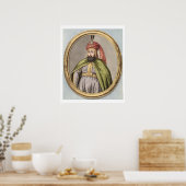 Amurath IV (1612-40) Sultan 1623-40, van Poster (Keuken)