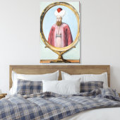 Amurath (Murad) I (1319-89), Sultan 1359-89, van Canvas Afdruk (Insitu (Slaapkamer))