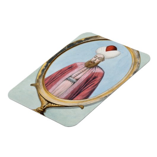 Amurath (Murad) I (1319-89), Sultan 1359-89, van Magneet (Linkerzijde)