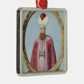 Amurath (Murad) I (1319-89), Sultan 1359-89, van Metalen Ornament (Rechts)