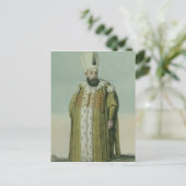 Amurath (Murad) III (1546-95) Sultan 1574-95, van Briefkaart (Staand voorkant)