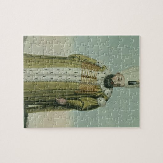 Amurath (Murad) III (1546-95) Sultan 1574-95, van Legpuzzel (Horizontaal)