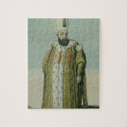 Amurath (Murad) III (1546-95) Sultan 1574-95, van Legpuzzel (Verticaal)