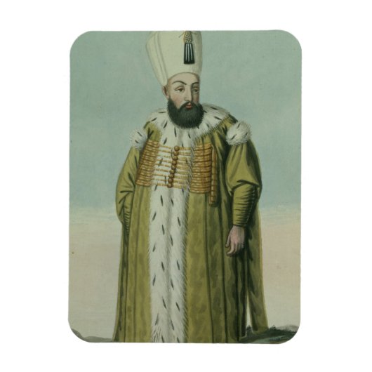 Amurath (Murad) III (1546-95) Sultan 1574-95, van Magneet (Verticaal)
