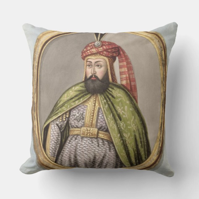 Amurath (Murad) IV (1612-40) Sultan 1623-40, van Kussen (Voorkant)