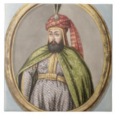 Amurath (Murad) IV (1612-40) Sultan 1623-40, van Tegeltje (Voorkant)