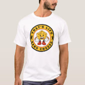 Amusant dat is het leven - harde kaas t-shirt (Voorkant)
