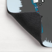 Amusant: Ik haat mijn job Mousepad Muismat (Hoek)