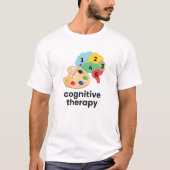 Amusante Cognitieve Therapie - Schilderen op numme T-shirt (Voorkant)