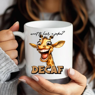 Amusante Grappige Giraffe Koffiemok Humor Mok