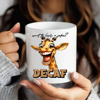 Amusante Grappige Giraffe Koffiemok Humor Mok