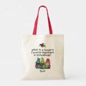 Amusante Mincemeat Advocaat Joke Tote Bag (Achterkant)