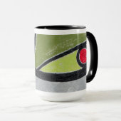 Amuse (detail) mok door Darin Jones (Voorkant rechts)