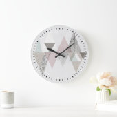 Amuse II | Geometrische moderne Grote Klok (Huis)