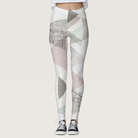Amuse II | Geometrische moderne Leggings (Voorkant)