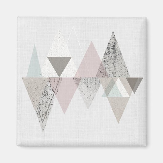 Amuse II | Geometrische moderne Magneet (Voorkant)