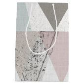 Amuse II | Geometrische moderne Medium Cadeauzakje (Achterkant)