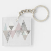 Amuse II | Geometrische moderne Sleutelhanger (Achterkant)