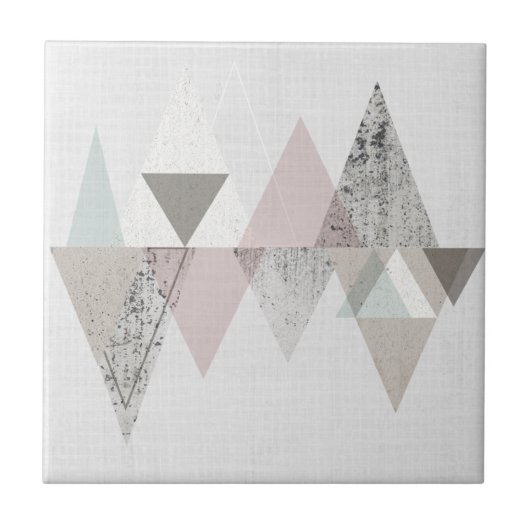 Amuse II | Geometrische moderne Tegeltje (Voorkant)