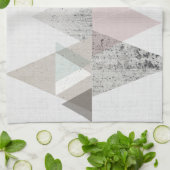 Amuse II | Geometrische moderne Theedoek (Gevouwen)