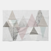 Amuse II | Geometrische moderne Theedoek (Horizontaal)