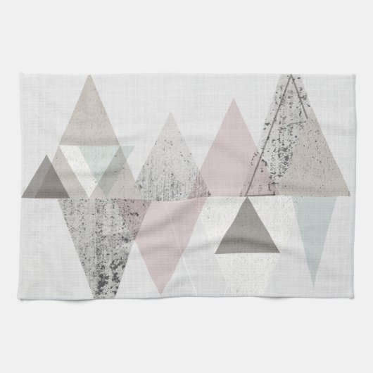 Amuse II | Geometrische moderne Theedoek (Horizontaal)