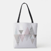 Amuse II | Geometrische moderne Tote Bag (Achterkant)