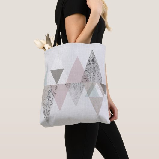 Amuse II | Geometrische moderne Tote Bag (Dichtbij)
