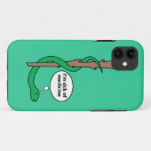 Amuselijk personeel van Asclepius Case-Mate iPhone Case (Achterkant (horizontaal))