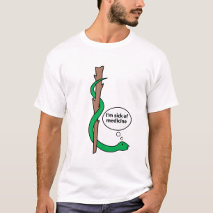 Amuselijk personeel van Asclepius T-shirt