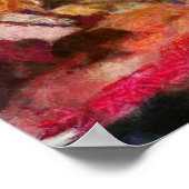 Amusement - De Merry-go-round Poster (Hoek)