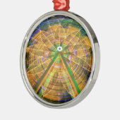 Amusement Ferris Wheel Metalen Ornament (Links)