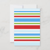 Amusement Park Birthday Party Invitation Kaart (Achterkant)