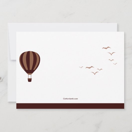 Amusement Park (bruin) Kaart (Achterkant)