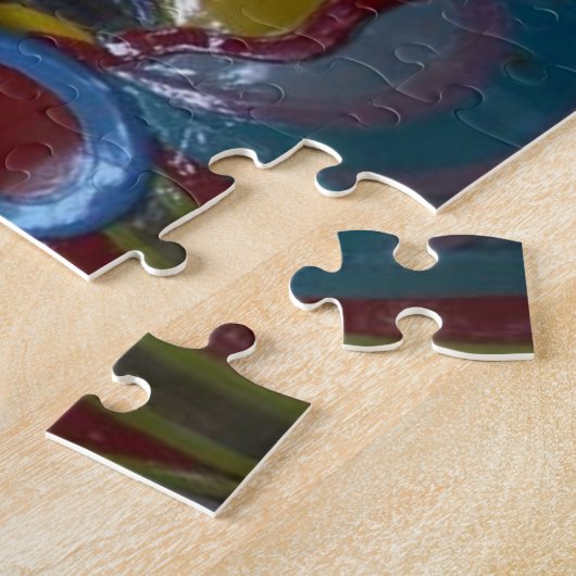 Amusement Park Carousel Horses Legpuzzel (Zijkant)