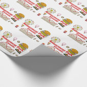 Amusement Park Fantasiatisch Cadeaupapier (Hoek)