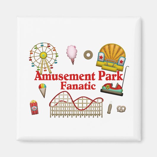 Amusement Park Fantasiatisch Magneet (Voorkant)