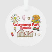 Amusement Park Fantasiatisch Ornament (achterkant)