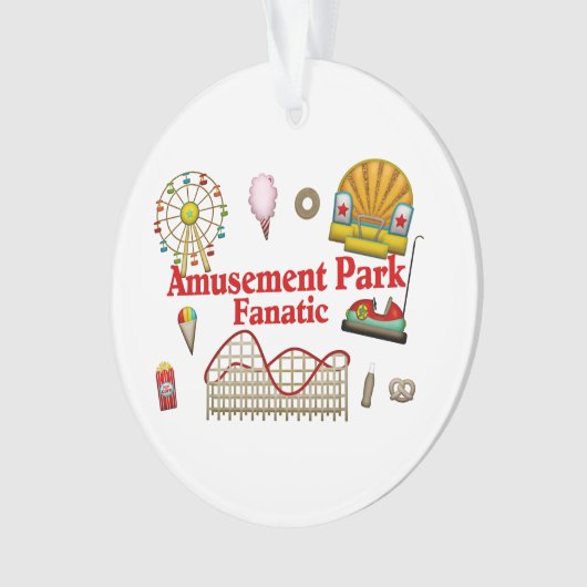 Amusement Park Fantasiatisch Ornament (voorkant)