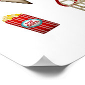 Amusement Park Fantasiatisch Poster (Hoek)