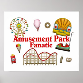 Amusement Park Fantasiatisch Poster