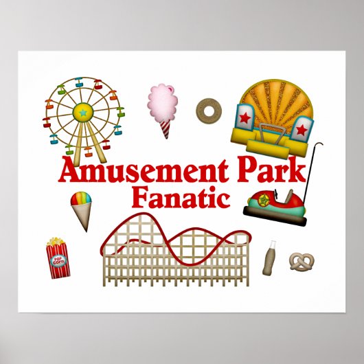 Amusement Park Fantasiatisch Poster (Voorkant)